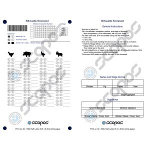 Silhouette Scorecard Downloadable File