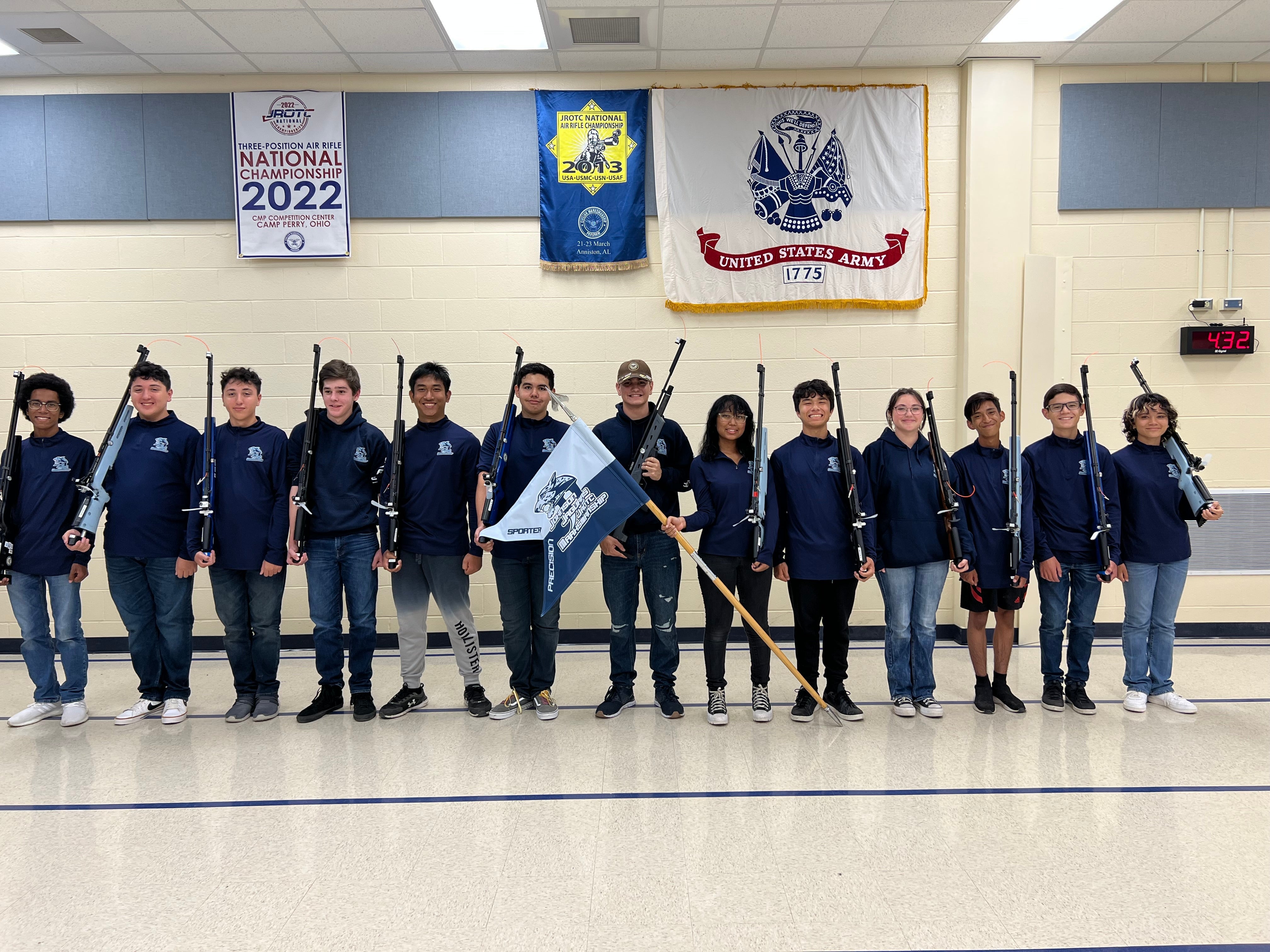 C. T. Johnson AJROTC Wins the 2023 New Shooter League