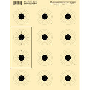 BB Gun 12 Bull Practice Target - 5m