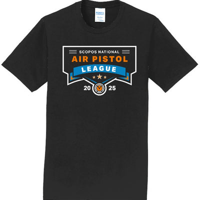 2025 Scopos National Air Pistol  League T-Shirt