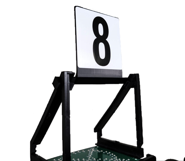 Firing Point Number Label Plates - Scopos